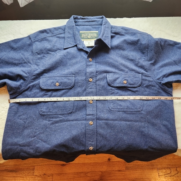 B1G1! Field & Stream Blue 100% Brushed Cotton Buttondown | NWOT - Picture 3 of 4